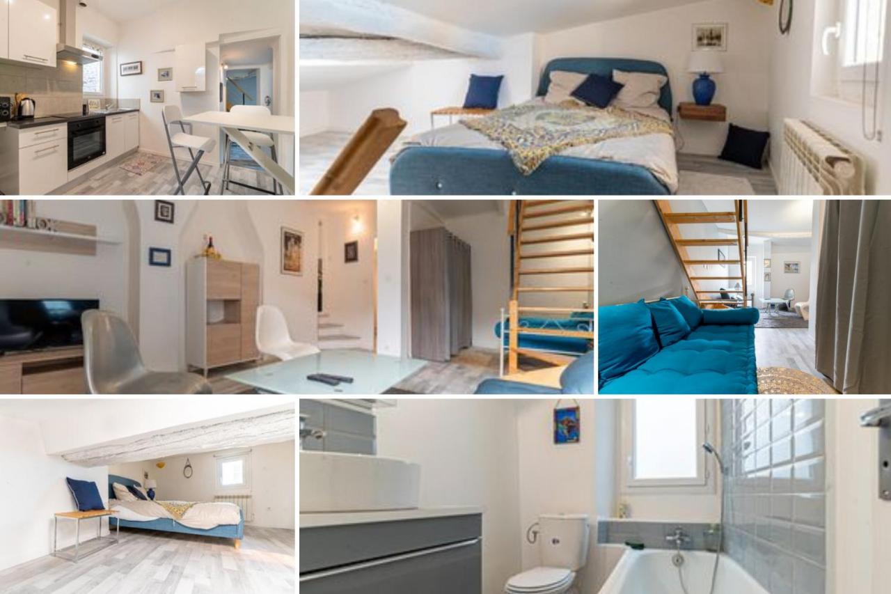 Le Charme Du Medieval Dans Un Appartement Cosy イエール エクステリア 写真